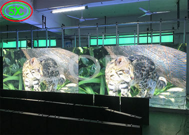 Die-Cast Aluminum Rental Cabinet 256*128mm Indoor Full Color LED Display GOB