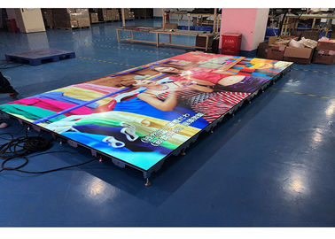 Indoor Outdoor Smd Interactive Stage 3.91mm P4.8 Dance Floor Tile 500X500mm Panel Screen Rental Advertising Led Display