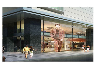 Shopping Mall Advertising P3.91-7.82 Transparent LED Display For Glass Wall Screen Digital Led Display Use On Wndow