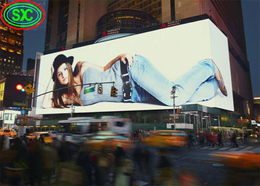 LED SMD 3 In 1 Advertising Wall Curtain, P4.81 Commercial Clear Full Color Resolution 52*52 HD Chip 1/13 Scan