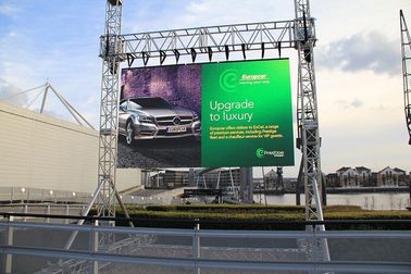 Super Clear Vision Car Exhibition Stage P4.81mm Outdoor Full Color LED Display for High Definition