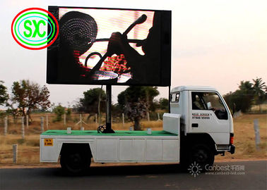 High defination Fulll color trailer P 8 LED screen with waterproof ability for outdoor advertising