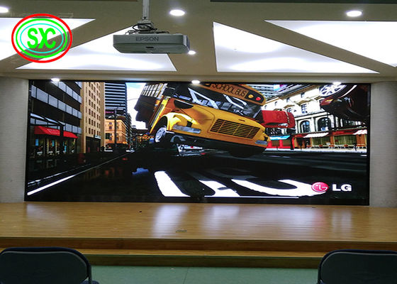 P3.91 HD Full Color RGBLED Die-Casting Aluminum Screen High Refresh Rate 500*1000MM Cabinet