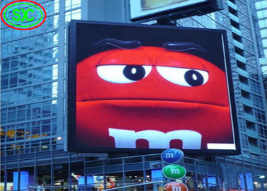 P10 Outdoor Waterproof Full Color LED Screen Wind Resistant High Definition No Drag Shadow LED Display