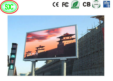 HD no smear waterproof IP65 P4 P5 P6 P8 LED display high brightness outdoor full color led display