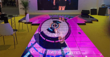 Stage Rental Interactive P4.81 P6.25 LED Dance Floor For Wedding Party