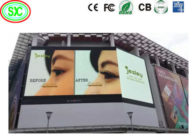 High Refresh Rate 1920hz 1/8 Outdoor Full Color LED Display Wall Mount