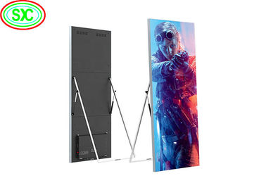 Indoor Full Color P2.5 high Bightness 2500cd/㎡ Floor Standing LED Poster Screens
