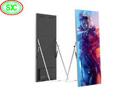 Portable Ultra Slim Indoor P3.91 LED Poster Display With Foldable Stand