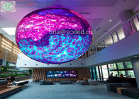 Round sphere LED display screen p2 p2.5 p3 P4.81 indoor Soft Customized full color ball led billboard display price