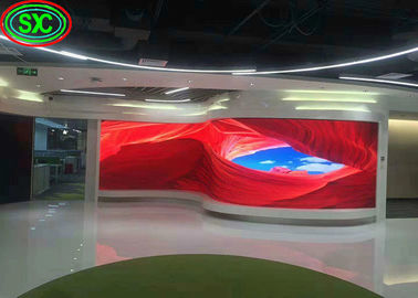 Customized P6 Indoor LED Stage Screen Rental / RGB LED Display Boards With Remote Controls