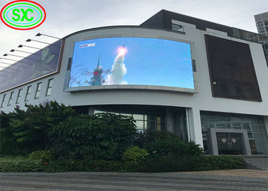 Shopping Mall Rental Advertising HD Full Color Hanging Flexible P10 LED Billboard