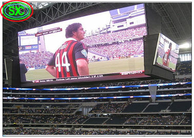 Waterproof Live Performance 256*128mm P10 Stadium Perimeter LED Screen