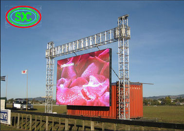 High clarity outdoor hanging LED display with stage light for concerts and events