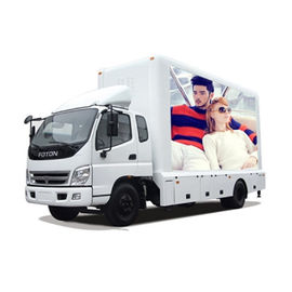 Outdoor Waterproof LED Advertising Truck Display P6 High Brightness Epistar Chip
