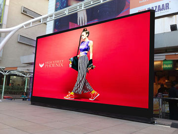 P10 Outdoor waterproof led advertising panels 320X160mm led screen full color smd 3535 960mmx960mm cabinet for fixed