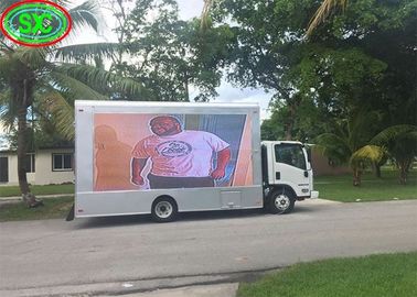 P10 Full Color Mobile LED Screen / Outdoor Led Video Display For Advertising