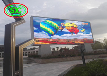 Iron Cabinet 960*960mm P10 Outdoor Full Color LED Display For Adversiting