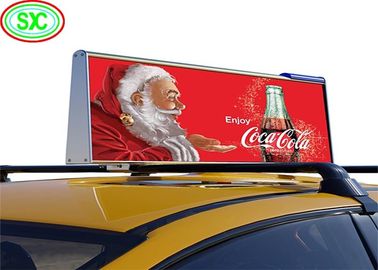 Cab Screens Automotive LED Signage Displays Low Cost, Vivid Taxi Roof LED Displays