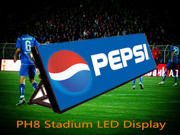 Full Color Outdoor Football Stadium Led screen P10 High Brightness HD 960*960mm Billboard