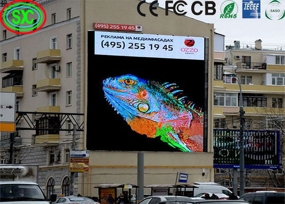 Outdoor Fixed Waterproof IP65 1R1G1B LED Display Billboard