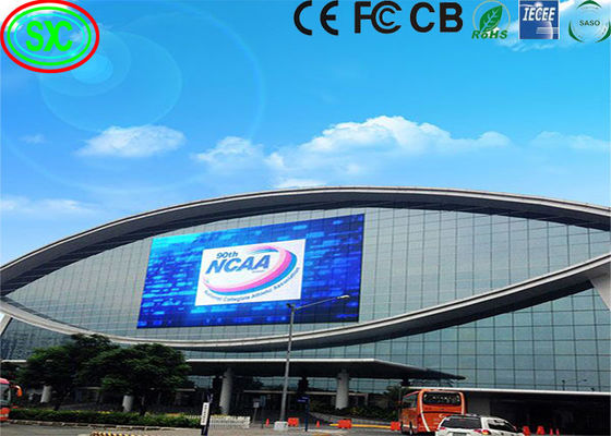 Outdoor Fixed Waterproof IP65 1R1G1B LED Display Billboard