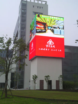 Outdoor P6 full color LED Display Screen 6mm Pixel Pitch IP65 Waterproof