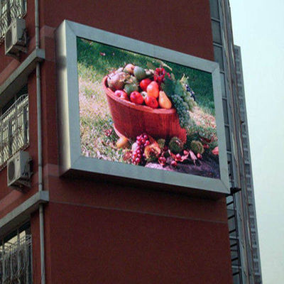 Outdoor Full Color Advertising Billboard Video Wall Screen P8 LED Display for fixed installation