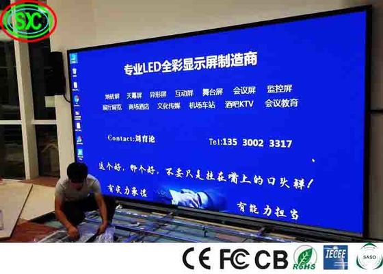 P2-P6 Indoor Portable Led Video Wall High Brightness Advertising Hd Led Screen