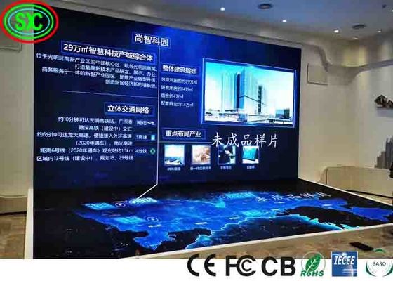 Flexible Programmable Epistar Light MBI 5124 IC 1920hz Advertising LED Screen