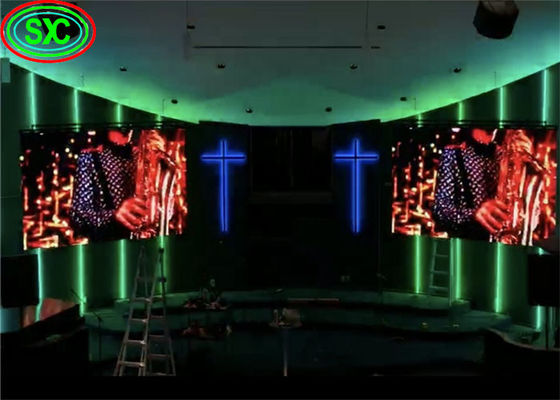 Dj Background P3.91 1200nits Stage Rental Led Panel 280W