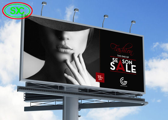 Outdoor Full Color Led Screen Panels 256x128mm P8 Advertising billboard