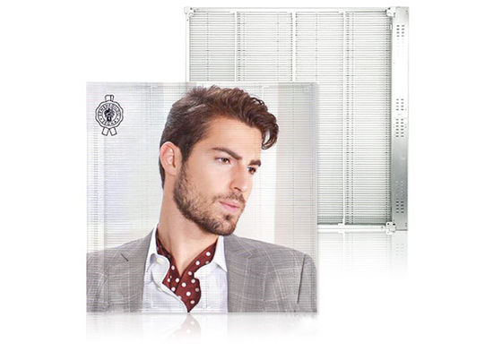 Indoor Outdoor P3.91-7.82mm Transparent LED Screen 500x1000mm 6000cd/M2