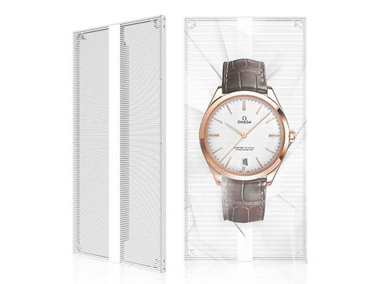 High Brightness Transparent LED Screen Billboard Epistar Chip 3 Years Warranty