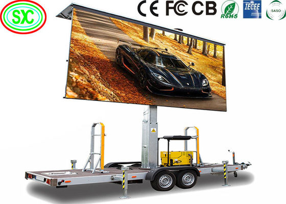 Canbest Outdoor Ready To Use Waterproof Seamless P4 Box Truck Led Billboard Roadshow Mobile Led Wall Display Screen On Trucks