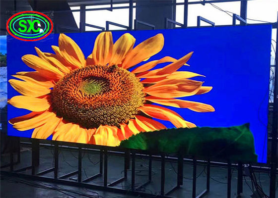 Lightweight Full Color Led Display Board , Led Video Wall Display Simple Structures