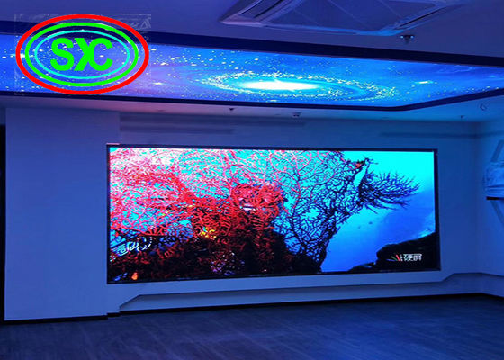 High configuration Full Color Indoor Pixel pitch i P4 brightness 1500 dots RGB LED Display