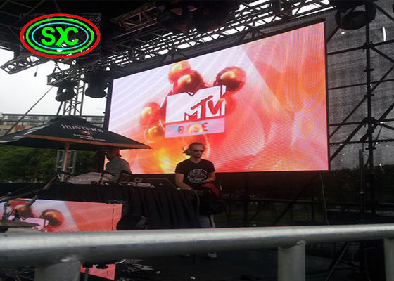 Full Color P4 Led Stage Screen Rental with high brightness 1/16S Mode Driving