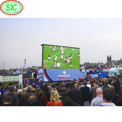Waterproof P6 Outdoor LED Display 192x192mm Cabinet Full Color 27778 Pixels/m²