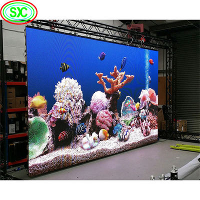 SMD2121 P3 Standard Die-Cast Aluminum Cabinet Indoor Full Color Display With Three Years Warranty