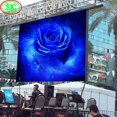 SMD2121 P3 Standard Die-Cast Aluminum Cabinet Indoor Full Color Display With Three Years Warranty