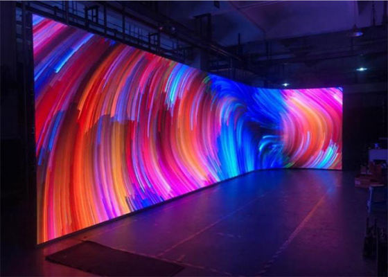 P6 Full Color Indoor Suspended LED Die-Cast Aluminum Screen With Die-Cast Aluminum Housing
