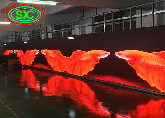 Indoor Full Color Led Display Panel P4 Die Casting Aluminum Cabinet