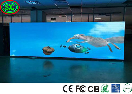 No-Smear HD Audio-Visual P2 P3 256*128mm Indoor Full-Color LED Display full color led display