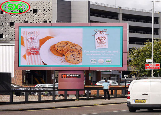 P2.5 LED Die-Cast Aluminum Large Digital Billboard Advertising Standard Waterproof Cabinet