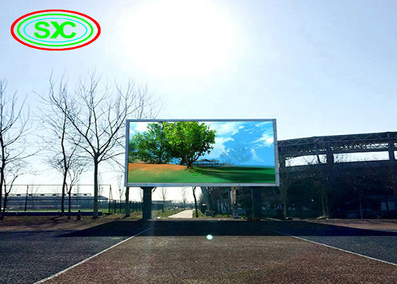 Outdoor P8 full color smd3535 LED video display screen advertising 1024x1024mm waterproofiron cabinet