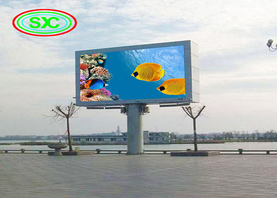 DIP P10 Led Outdoor Advertising Screens High Temperature Resistant