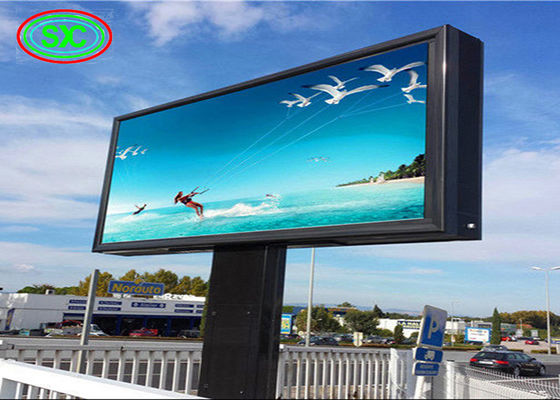 High Brightness LED Screen Video Wall SMD Full Color Suspension Display Outdoor P8