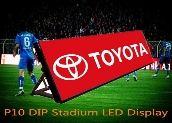 P10 Advertising Flexible Signs Full Color Outdoor Waterproof Stadium Perimeter Led Screen