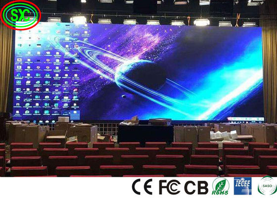 Flexible Programmable Epistar Light MBI 5124 IC 1920hz Advertising LED Screen
